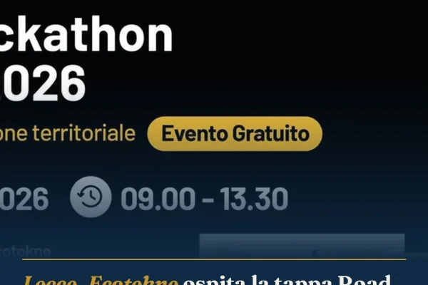 Lecce, Ecotekne ospita la tappa Road to Hackathon Opentusk 2026