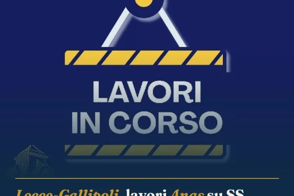 Lecce-Gallipoli, lavori Anas su SS 101: viabilità modificata fino a dicembre