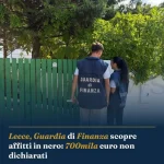 Anteprima di: Lecce, Guardia di Finanza scopre affitti in nero: 700mila euro non dichiarati