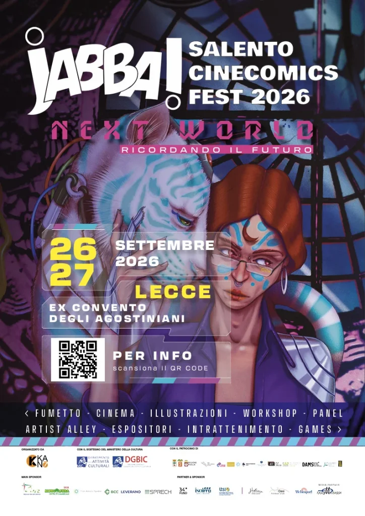 Dettaglio 2: Lecce, "JABBA! Salento Cinecomics Fest" torna con tema "Nextworld"
