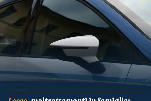 Lecce, maltrattamenti in famiglia: arrestato 34enne per violenza sulla compagna