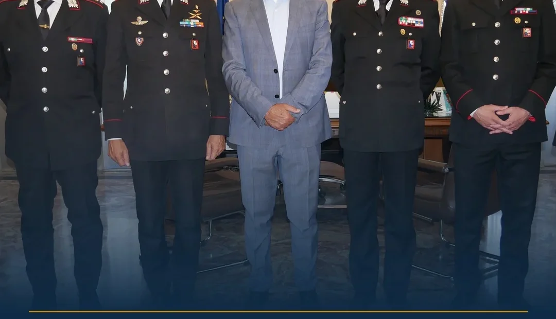 Anteprima di: Lecce, Prefetto Manno saluta ufficiali Carabinieri in partenza per nuovi incarichi