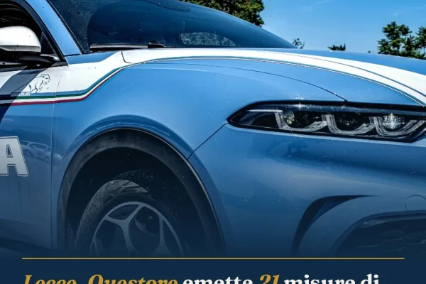 Lecce, Questore emette 21 misure di prevenzione contro criminalità e violenza