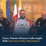 Anteprima di: Lecce, 'Salento d'Amare' sulle maglie della Narconon Volley Melendugno