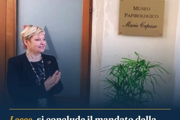 Lecce, si conclude il mandato della professoressa Davoli al Museo Papirologico