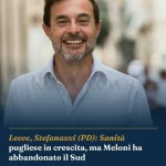 Anteprima di: Lecce, Stefanazzi (PD): Sanità pugliese in crescita, ma Meloni ha abbandonato il Sud