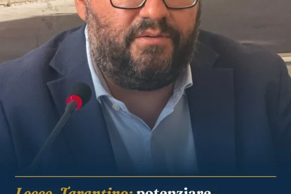Lecce, Tarantino: potenziare Aeroporto Salento con rete trasporti integrata
