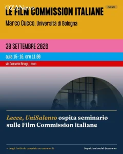 Lecce, UniSalento ospita seminario sulle Film Commission italiane