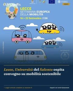 Lecce, Università del Salento ospita convegno su mobilità sostenibile