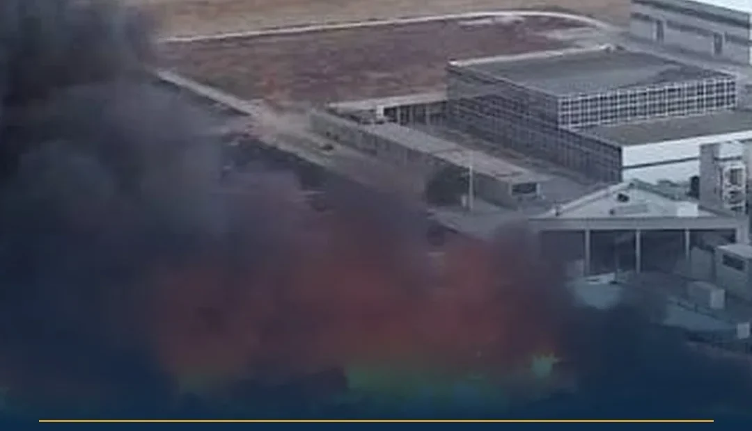Anteprima di: Lequile, Incendio Ecocentro: Focolai Spenti, Dati ARPA Confortanti
