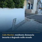 Anteprima di: Lido Marini, residente denuncia incuria e degrado sulle strade