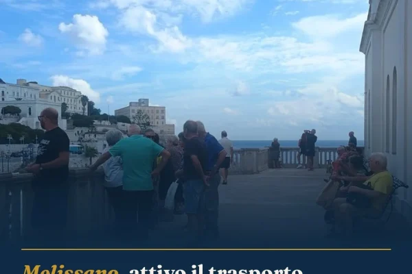 Melissano, attivo il trasporto gratuito per le Terme di Santa Cesarea