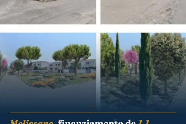 Melissano, finanziamento da 1,1 milioni per infrastrutture verdi e riqualificazione