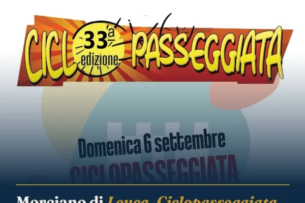 Morciano di Leuca, Ciclopasseggiata AVIS: il 6 settembre la 34ª edizione
