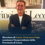 Anteprima di: Morciano di Leuca, Francesco Volpe nominato Vicepresidente della Provincia di Lecce