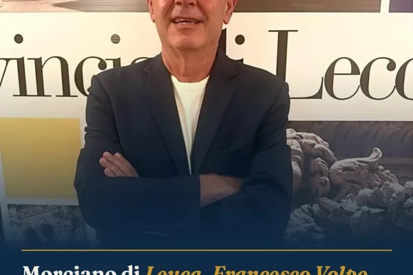 Morciano di Leuca, Francesco Volpe nominato Vicepresidente della Provincia di Lecce
