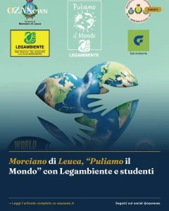 Morciano di Leuca, “Puliamo il Mondo” con Legambiente e studenti