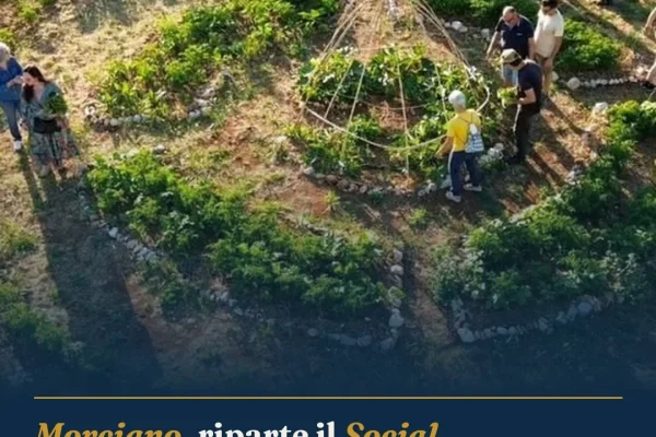 Morciano, riparte il Social Gardening: cura e raccolta collettive allu “Sciardinu”