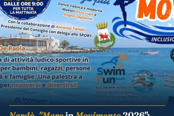 Nardò, “Mare in Movimento 2026”: sport e inclusione a Sant’Isidoro