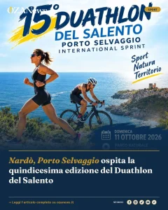 Anteprima di: Nardò, Porto Selvaggio ospita la quindicesima edizione del Duathlon del Salento