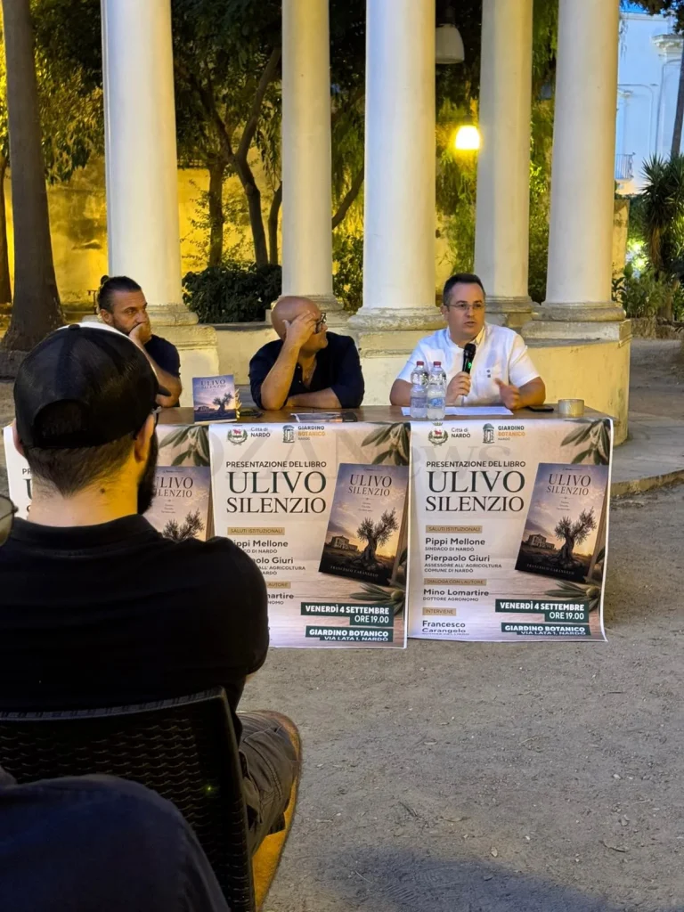 Dettaglio 4: Nardò, presentato il romanzo "Ulivo Silenzio" di Francesco Carangelo