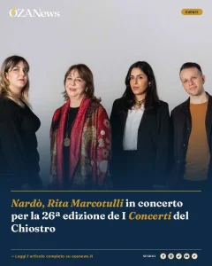 Nardò, Rita Marcotulli in concerto per la 26ª edizione de I Concerti del Chiostro