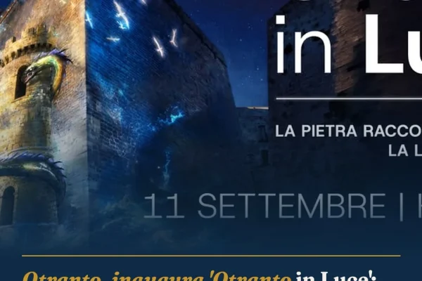 Otranto, inaugura ‘Otranto in Luce’: spettacolo immersivo sui Martiri