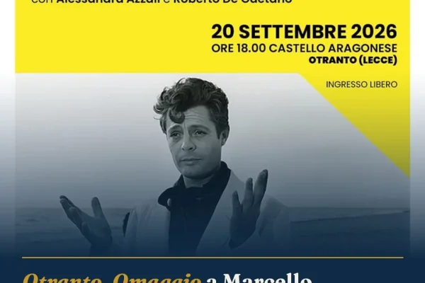 Otranto, Omaggio a Marcello Mastroianni al Castello Aragonese