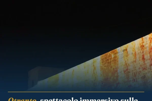 Otranto, spettacolo immersivo sulle mura celebra i Santi Martiri