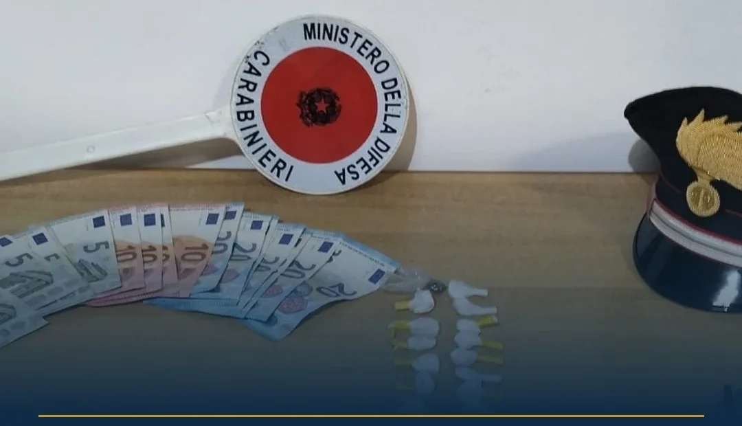 Anteprima di: Patù, due arresti per spaccio di cocaina: sequestrati quasi 20 grammi