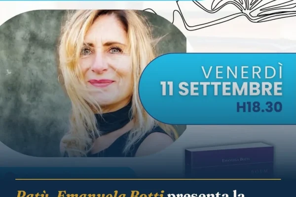 Patù, Emanuela Botti presenta la silloge “BOEM” a Palazzo Romano