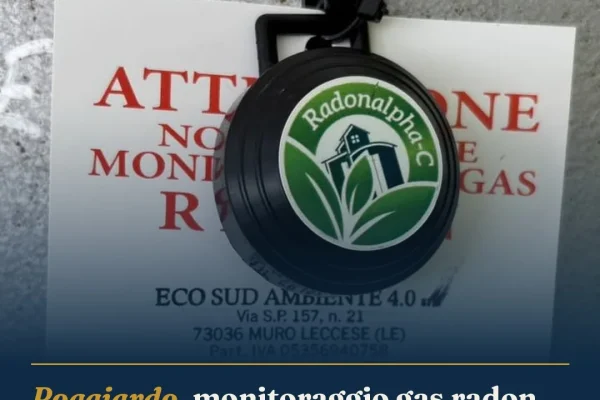 Poggiardo, monitoraggio gas radon nelle scuole per la sicurezza di studenti e personale
