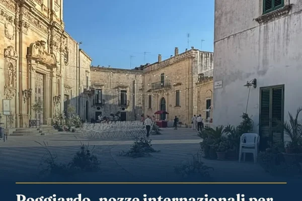 Poggiardo, nozze internazionali per Francesca Ricagni e Brandon Somerhalder