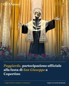 Anteprima di: Poggiardo, partecipazione ufficiale alla festa di San Giuseppe a Copertino