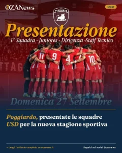 Anteprima di: Poggiardo, presentate le squadre USD per la nuova stagione sportiva