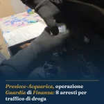 Presicce-Acquarica, operazione Guardia di Finanza: 8 arresti per traffico di droga
