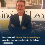 Anteprima di: Provincia di Lecce, Francesco Volpe nominato vicepresidente da Fabio Tarantino