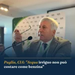 Foto di copertina: Puglia, CIA: "Acqua irriguo non può costare come benzina" - puglia