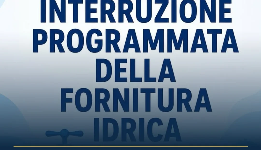 Anteprima di: Ruffano, Acquedotto Pugliese sospende fornitura idrica giovedì 3 settembre