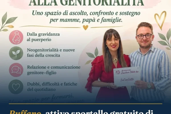 Ruffano, attivo sportello gratuito di supporto alla genitorialità