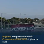 Anteprima di: Ruffano, campo comunale ok: Promozione 2026/2027 si gioca in casa
