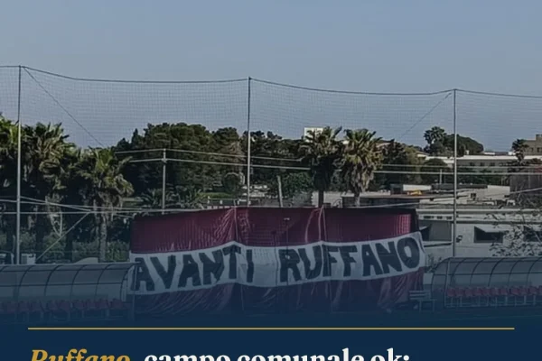 Ruffano, campo comunale ok: Promozione 2026/2027 si gioca in casa