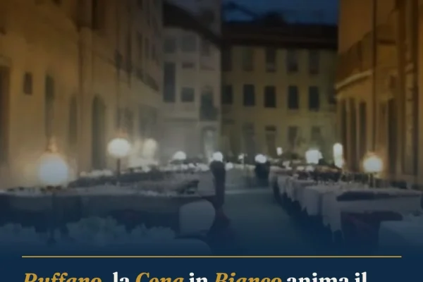 Ruffano, la Cena in Bianco anima il centro storico: successo di partecipazione