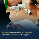 Anteprima di: Ruffano, sottoscritta la Carta del «Bene in Comune» a Nociglia