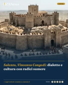 Anteprima di: Salento, Vincenzo Congedi: dialetto e cultura con radici sumere