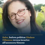 Anteprima di: Salve, bufera politica: Sindaco Villanova revoca incarico all'assessora Simone