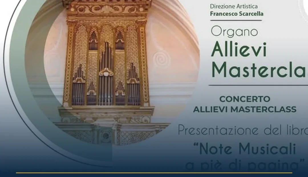 Anteprima di: Salve, concerto d’organo e presentazione libro alla Chiesa San Nicola Magno