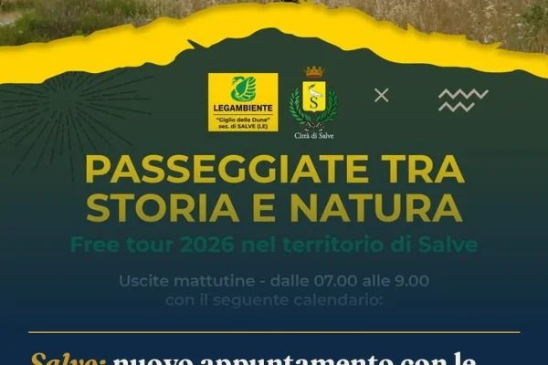 Salve: nuovo appuntamento con le ‘Passeggiate tra storia e natura’