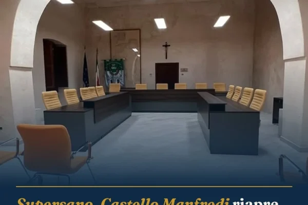 Supersano, Castello Manfredi riapre dopo i lavori di efficientamento