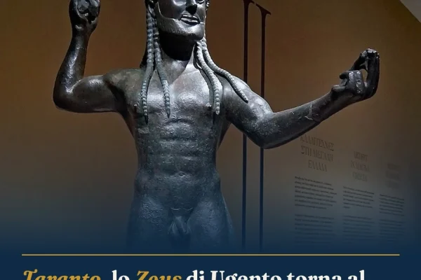 Taranto, lo Zeus di Ugento torna al MArTA: presentato il Premio Internazionale